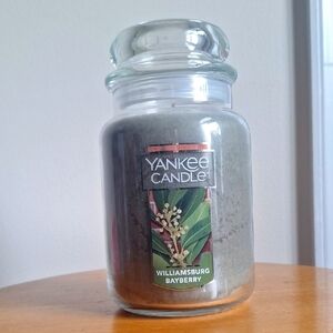 Williamsburg Bayberry Large Jar 22z Yankee Candle